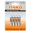 TINKO Super pesado de la batería tamaño AAA R03p